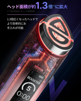 ブースタープロXS　ヘッド面積約1.3倍